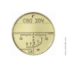 жетон символический СВО ZOV Морская пехота. ММД 1 шт., латунь