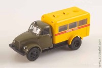 Легендарные грузовики СССР №124 653 (51) (Modimio 1/43)