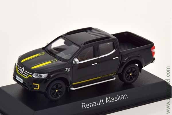 Renault Alaskan Formula Edition пикап 4x4 2018 черный (Norev 1:43)