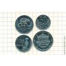 Узбекистан 2018, набор 4 монеты