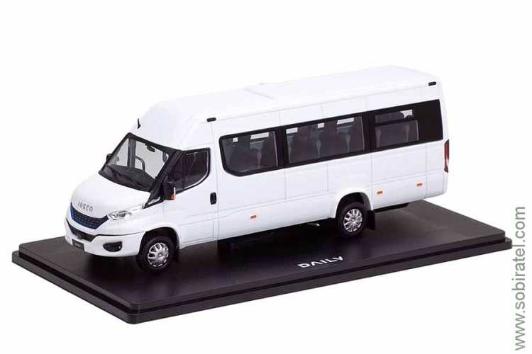 Iveco New Daily 35-210 Van Hi-Matic Minibus 2019 белый (Eligor 1:43)