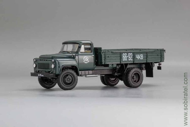 Грузовик Горьковского завода 52-03, Черкасская обл. Колгосп Жовтень 1966 г. (DiP 1:43)