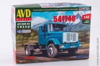 сборная модель тягач 541740 (AVD 1:43) В заводской упаковке, не вскрывалась. Без претензий по комплектации