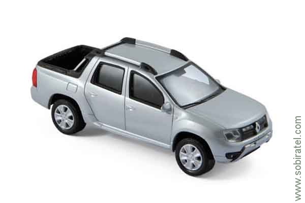 Renault Duster pick-up oroch 4 WD 2016 silver, 1:43 Norev