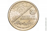 1 доллар 2018 США. Первый патент. Серия Американские инновации.
