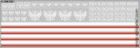 DKM0197 Набор декалей логотипы почты (200x70 мм)