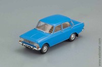 Советский автомобиль тип 412ИЭ 1974 г., лазурь (DiP 1:43)