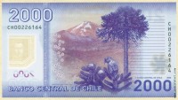 Чили 2009, 2000 песо.