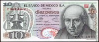 Мексика 1975, 10 песо