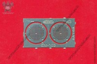 EM-103-1 фототравление. Воздушный фильтр VOLVO 11 мм, матовый никель.