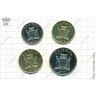 Замбия. Набор 4 монеты