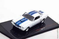 Ford Mustang Shelby GT350 1965 белый (iXO 1:43)