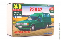 Сборная модель Фургон 23042 (AVD 1:43)