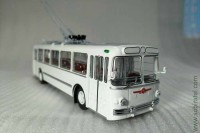 троллейбус ЗИУ-5 белый (DEMPRICE 1:43)