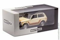 1/24 Внедорожник 2121 California 4х4 1980 бежевый (WhiteBox 1:24)