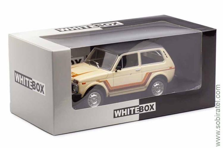 1/24 Внедорожник 2121 California 4х4 1980 бежевый (WhiteBox 1:24)