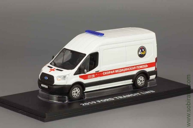 Ford Transit 2018 Скорая Медицинская Помощь Санкт-Петербург 2020 (VVM 1:43)