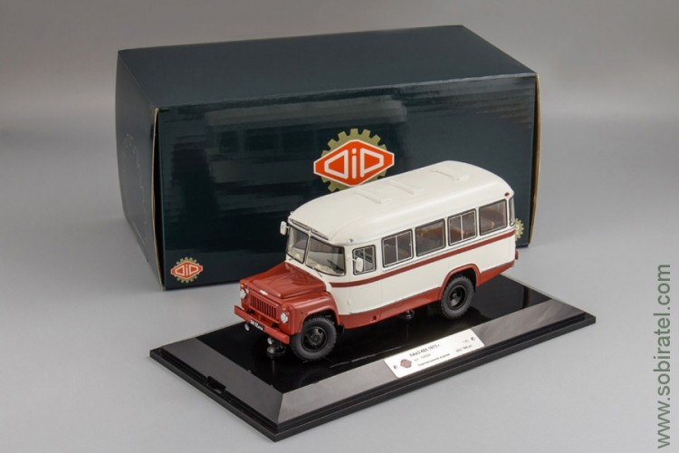 автобус Курганский 685 1977г. маршрут Служебный – ГОК (1:43 DiP)
