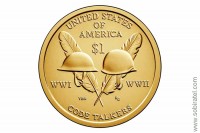 1 доллар 2016 США (каски)
