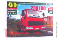 Сборная модель грузовик 230100 бортовой (AVD 1:43)