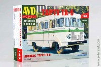 Сборная модель Автобус Тарту ТА-6 (AVD 1:43)