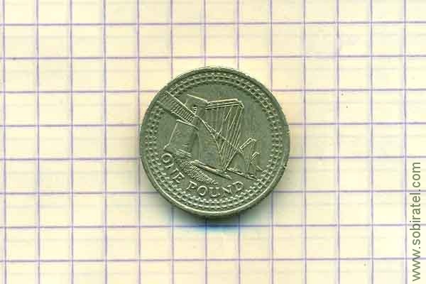 1 фунт 2004, Великобритания