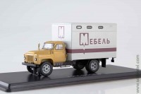 ГЗСА-893А (52) поздний, фургон Мебель, 1:43 SSM