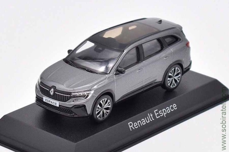 Renault Espace 2023 серый (Norev 1/43)