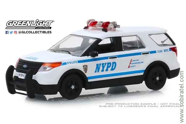 Ford Explorer Police Interceptor Utility "New York City Police Department" (NYPD) 2013, GreenLight 1:43