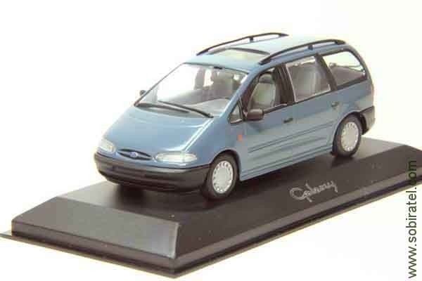 Ford Galaxy 1995 gray-blue metallic
