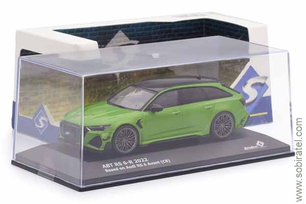Audi RS6-R Avant 2022 зеленый (Solido 1:43)