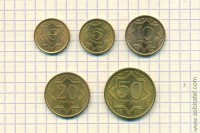 Казахстан. Набор 5 монет