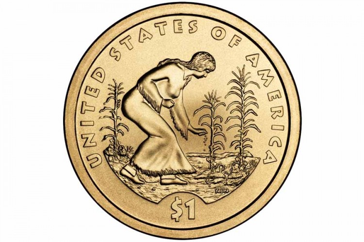 1 доллар 2009 США (индианка)