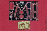EM-301 фототравление. Набор для троллейбуса Урицкого 9 (AVD).