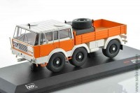 Tatra 813 TP 6x6 балластный тягач 1968 orange / white (iXO 1:43)