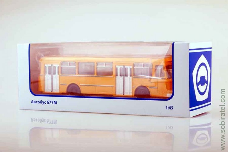 автобус 677М городской жёлтый (СовА)