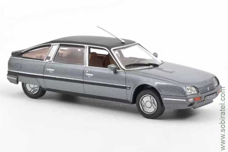Citroen CX Turbo 2 Prestige 1986 серый с чёрным (Norev 1/43)