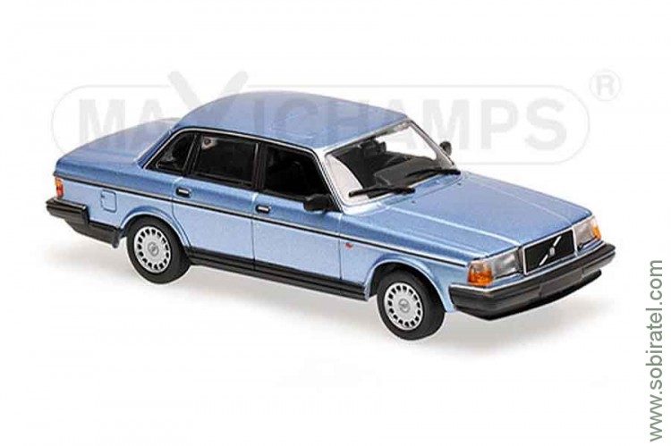 Volvo 240 GL 1986 Blue metallic 1:43 Maxichamps