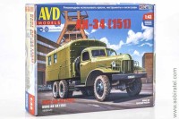 Сборная модель Кунг АК-34 (151) (AVD 1/43)