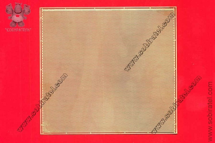 EM-369 фототравление. Сетка круг D=0,5 S=0,3  80*86.