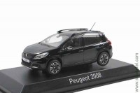 Peugeot 2008 GT Line (кроссовер, рестайлинг) 2016 perla nera black (Norev 1:43)