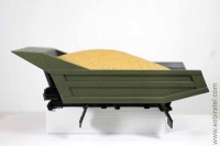 Кузов для Камский 5511 (ССМ, АИСТ, АвД) в собранном и окрашенном виде, с грузом песка