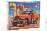 Сборная модель Пожарный автомобиль ПМЗ-16В (151) (AVD 1/43)
