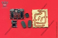 EM-375-1 фототравление. Зеркала на 3307\3309 от АИст, вариант 1