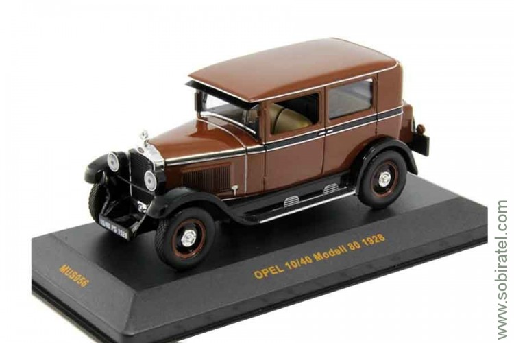 OPEL 10/40 model 80 1928 brown/black (mus056)
