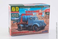 Сборная модель Цементовоз на шасси 205 (AVD 1/43)