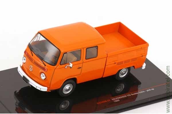 Volkswagen T2 Doka 1972 оранжевый (iXO 1/43)