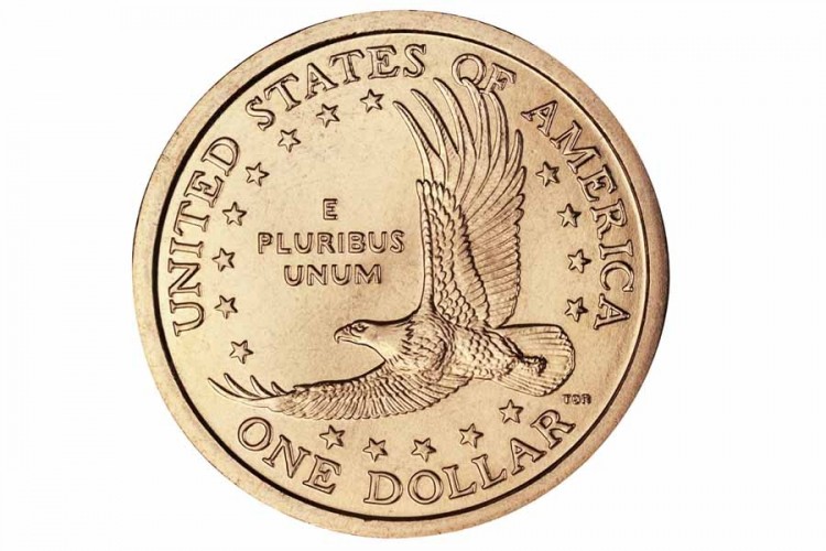1 доллар 2000 США (парящий орел).