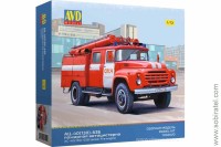 1/72 сборная модель АЦ-40 (130)-63Б пожарная а/ц (AVD)