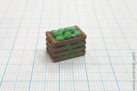 масштабная модель Ящик с капустой, 1 шт. (Моделстрой 1:43)